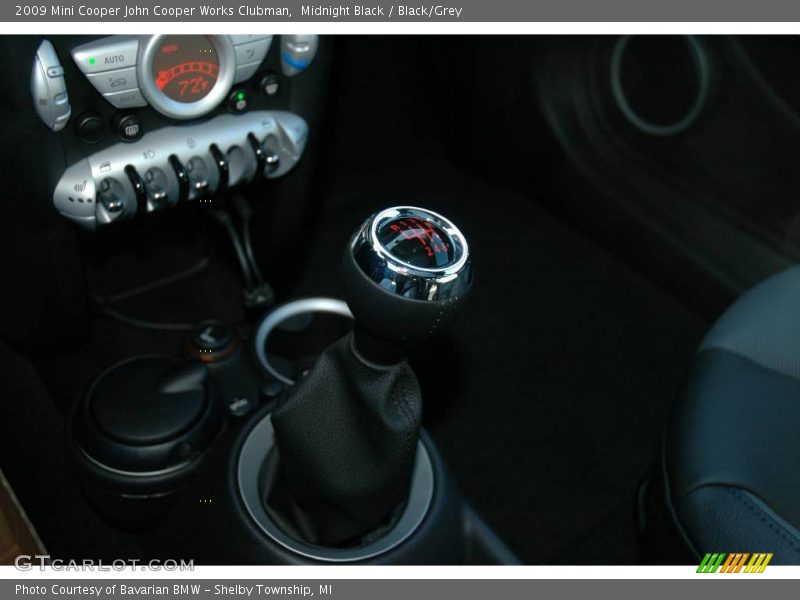 Midnight Black / Black/Grey 2009 Mini Cooper John Cooper Works Clubman