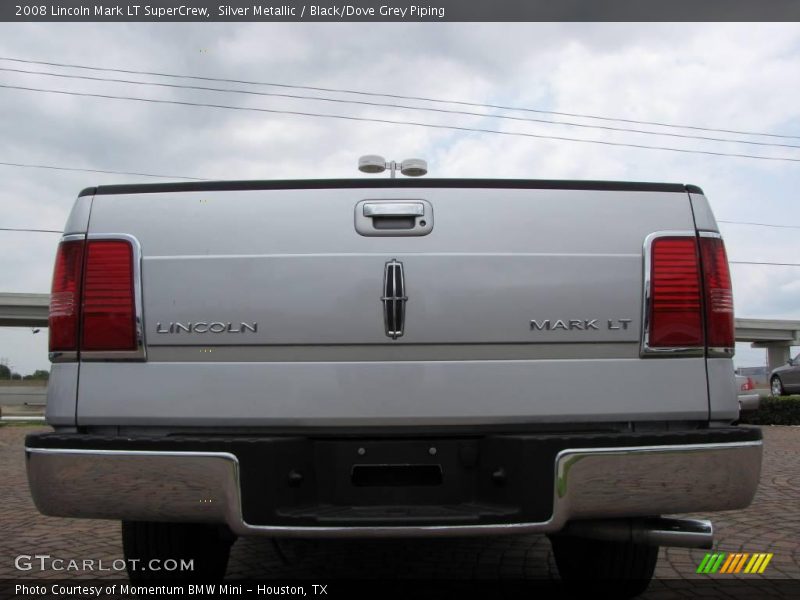 Silver Metallic / Black/Dove Grey Piping 2008 Lincoln Mark LT SuperCrew