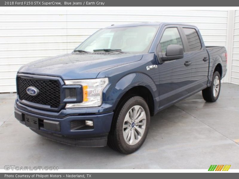 Blue Jeans / Earth Gray 2018 Ford F150 STX SuperCrew