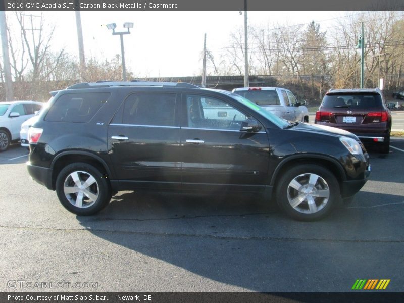 Carbon Black Metallic / Cashmere 2010 GMC Acadia SLT