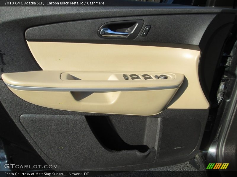 Carbon Black Metallic / Cashmere 2010 GMC Acadia SLT