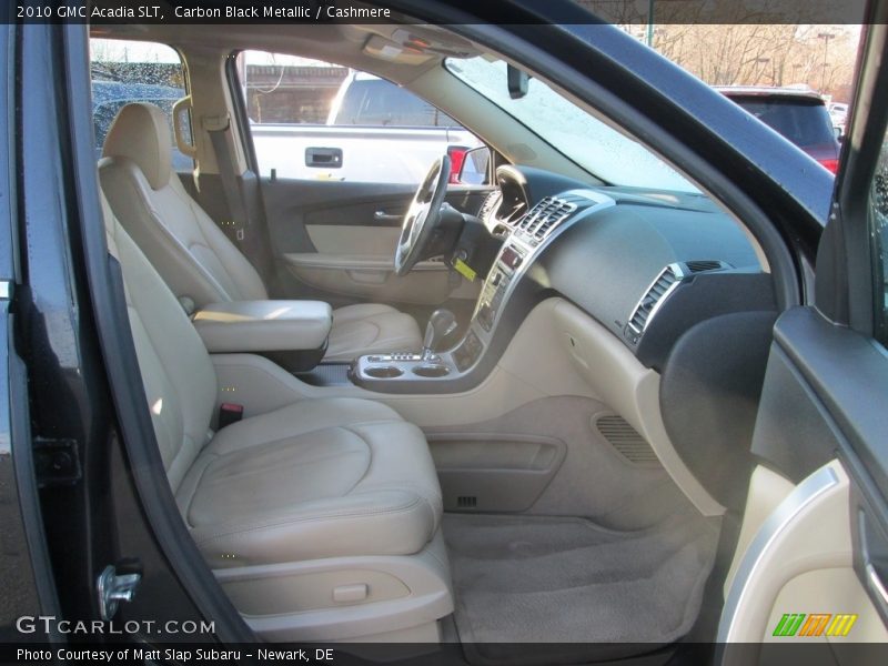 Carbon Black Metallic / Cashmere 2010 GMC Acadia SLT