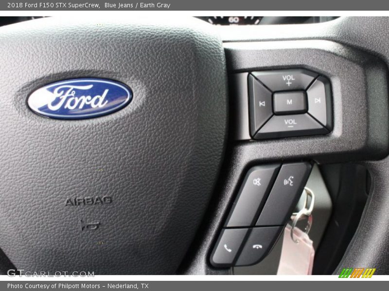 Blue Jeans / Earth Gray 2018 Ford F150 STX SuperCrew