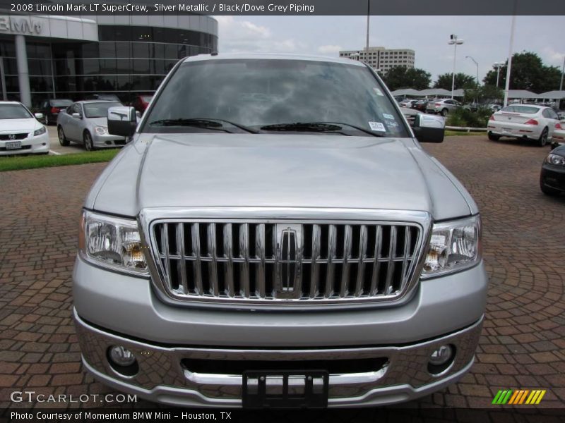 Silver Metallic / Black/Dove Grey Piping 2008 Lincoln Mark LT SuperCrew