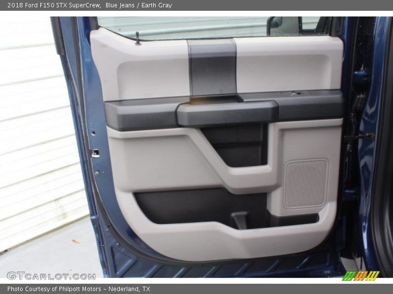 Blue Jeans / Earth Gray 2018 Ford F150 STX SuperCrew