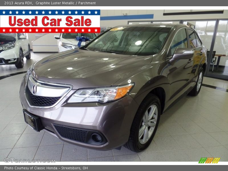 Graphite Luster Metallic / Parchment 2013 Acura RDX