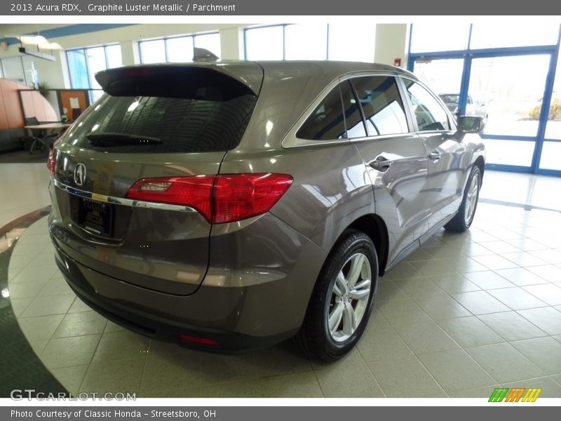 Graphite Luster Metallic / Parchment 2013 Acura RDX