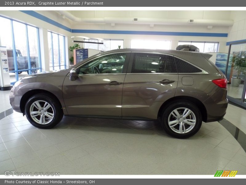 Graphite Luster Metallic / Parchment 2013 Acura RDX