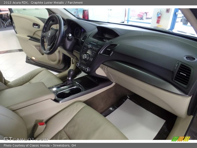 Graphite Luster Metallic / Parchment 2013 Acura RDX