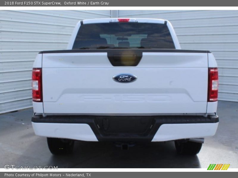 Oxford White / Earth Gray 2018 Ford F150 STX SuperCrew