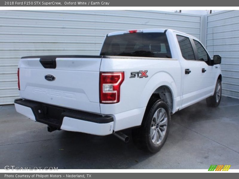 Oxford White / Earth Gray 2018 Ford F150 STX SuperCrew