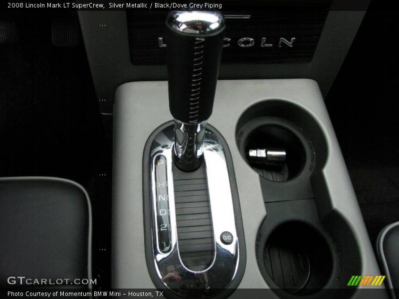 Silver Metallic / Black/Dove Grey Piping 2008 Lincoln Mark LT SuperCrew