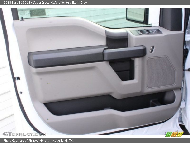 Oxford White / Earth Gray 2018 Ford F150 STX SuperCrew