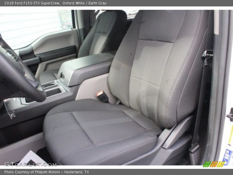 Oxford White / Earth Gray 2018 Ford F150 STX SuperCrew