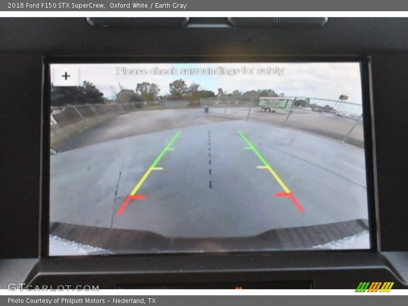 Oxford White / Earth Gray 2018 Ford F150 STX SuperCrew