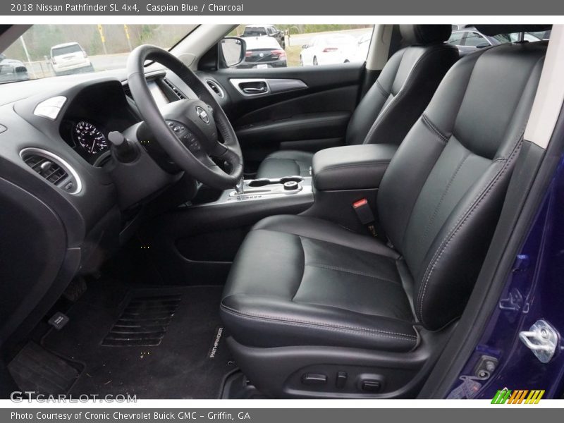 Caspian Blue / Charcoal 2018 Nissan Pathfinder SL 4x4