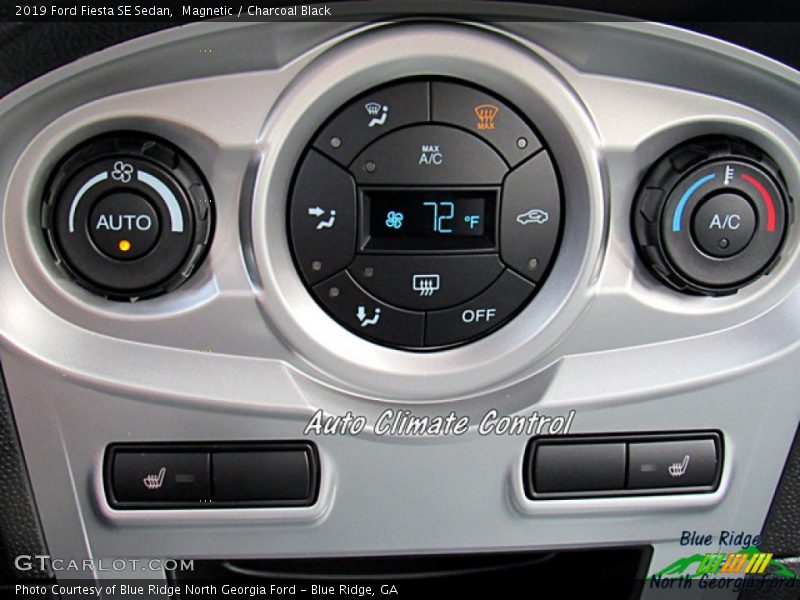 Magnetic / Charcoal Black 2019 Ford Fiesta SE Sedan