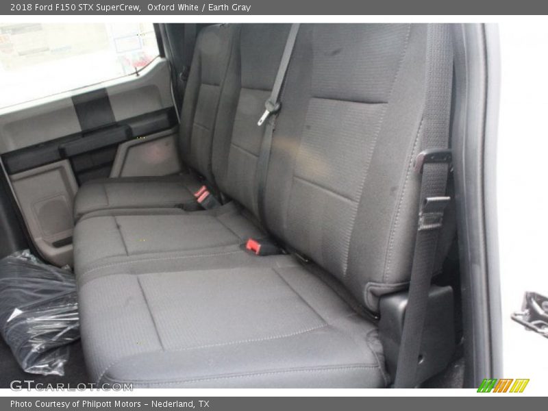 Oxford White / Earth Gray 2018 Ford F150 STX SuperCrew