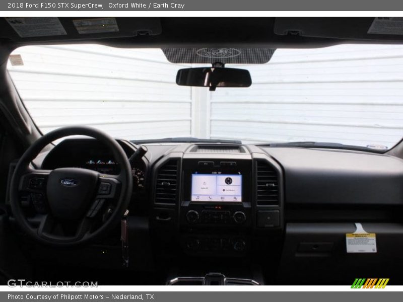 Oxford White / Earth Gray 2018 Ford F150 STX SuperCrew