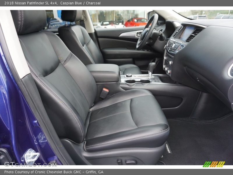 Caspian Blue / Charcoal 2018 Nissan Pathfinder SL 4x4