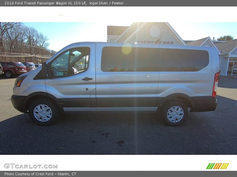 Ingot Silver / Pewter 2019 Ford Transit Passenger Wagon XL 150 LR