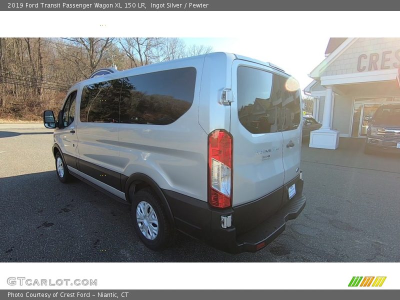 Ingot Silver / Pewter 2019 Ford Transit Passenger Wagon XL 150 LR