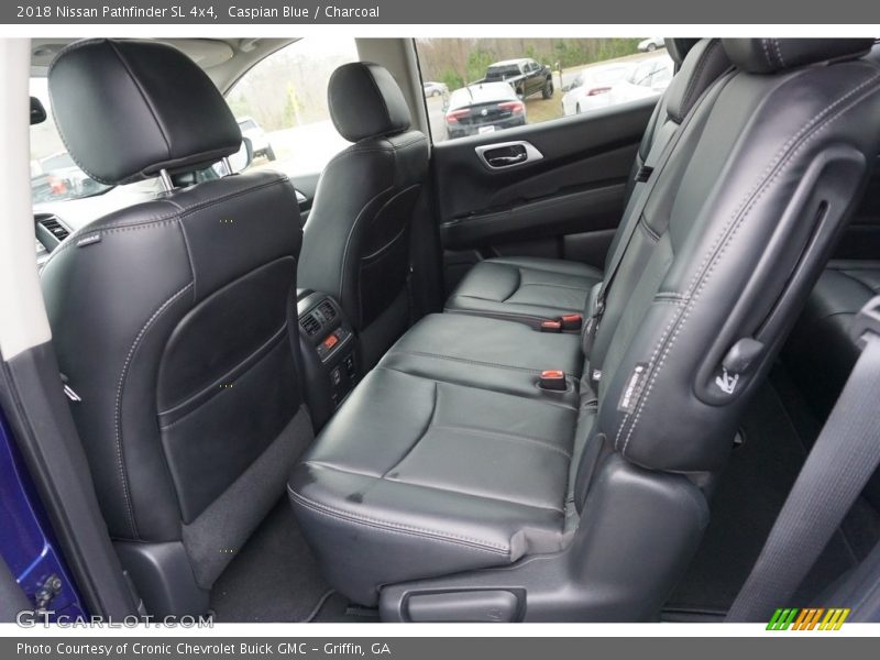 Caspian Blue / Charcoal 2018 Nissan Pathfinder SL 4x4