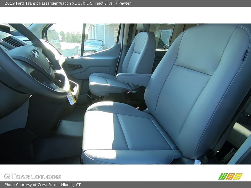 Ingot Silver / Pewter 2019 Ford Transit Passenger Wagon XL 150 LR