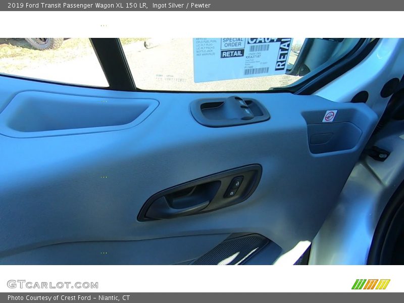 Ingot Silver / Pewter 2019 Ford Transit Passenger Wagon XL 150 LR