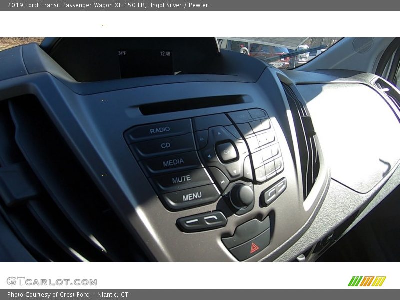 Ingot Silver / Pewter 2019 Ford Transit Passenger Wagon XL 150 LR
