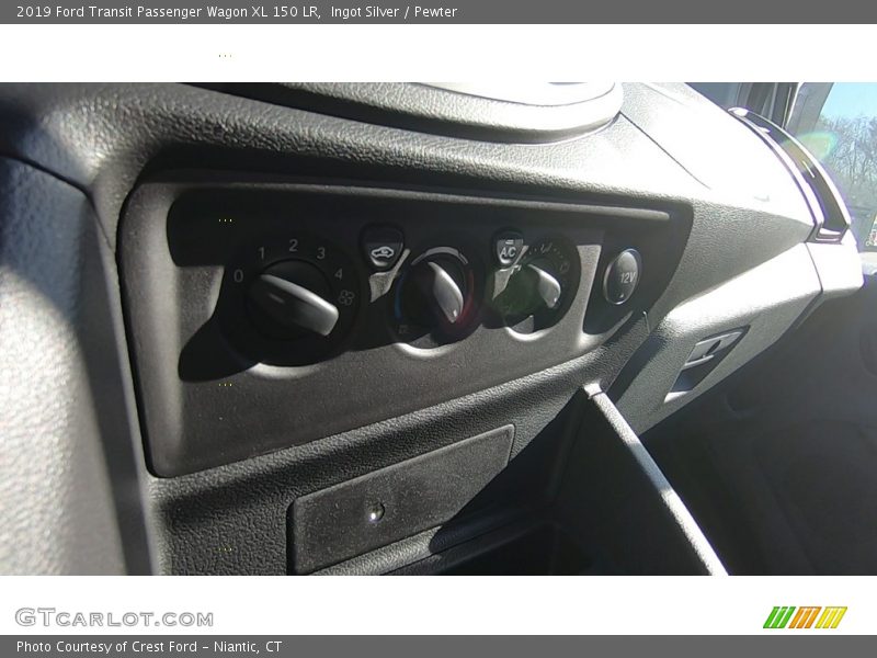 Ingot Silver / Pewter 2019 Ford Transit Passenger Wagon XL 150 LR