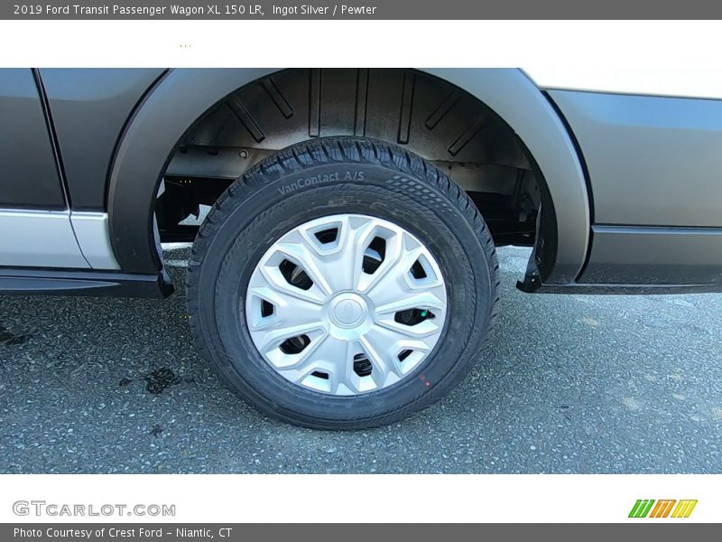 Ingot Silver / Pewter 2019 Ford Transit Passenger Wagon XL 150 LR