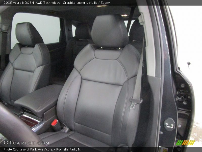 Graphite Luster Metallic / Ebony 2016 Acura MDX SH-AWD Technology