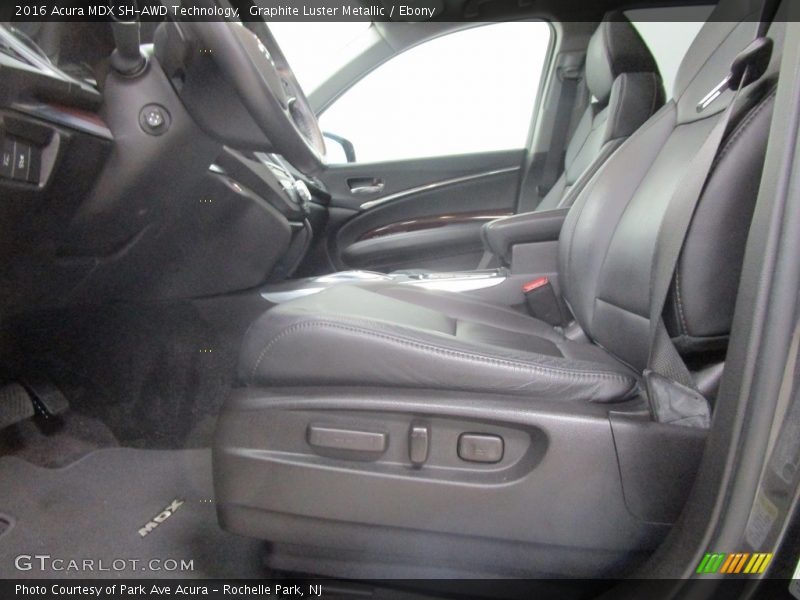 Graphite Luster Metallic / Ebony 2016 Acura MDX SH-AWD Technology