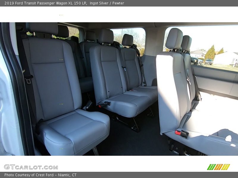 Ingot Silver / Pewter 2019 Ford Transit Passenger Wagon XL 150 LR