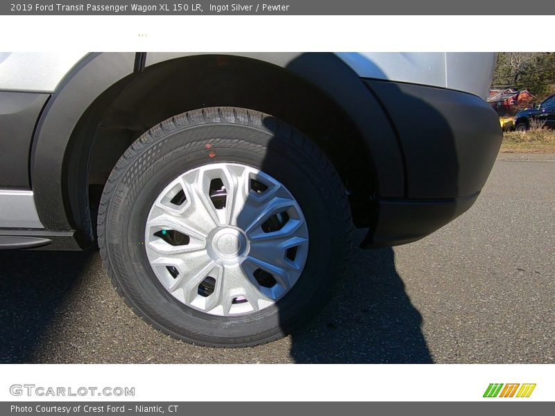 Ingot Silver / Pewter 2019 Ford Transit Passenger Wagon XL 150 LR