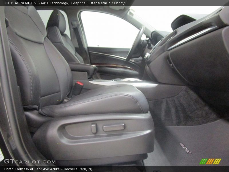 Graphite Luster Metallic / Ebony 2016 Acura MDX SH-AWD Technology