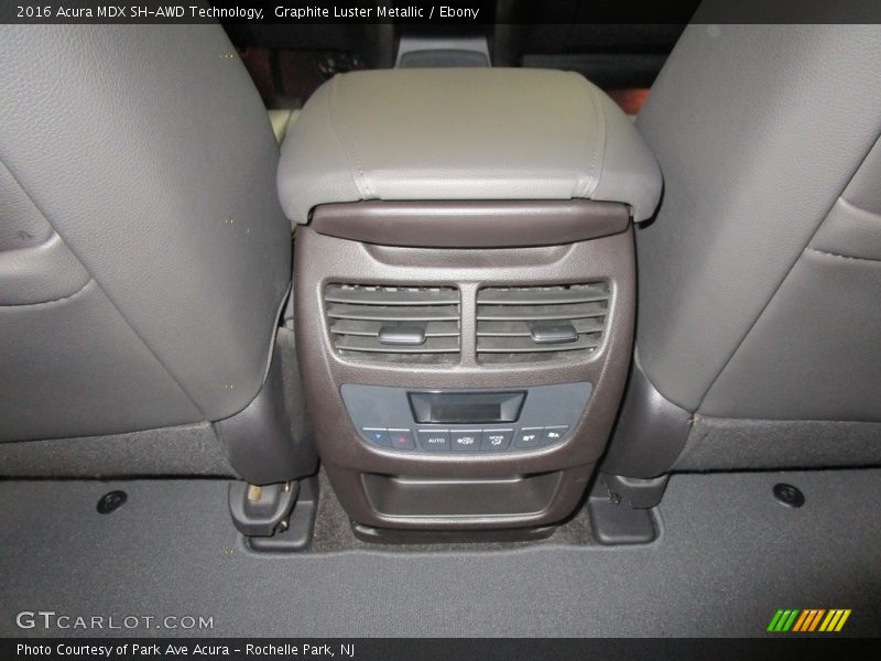Graphite Luster Metallic / Ebony 2016 Acura MDX SH-AWD Technology