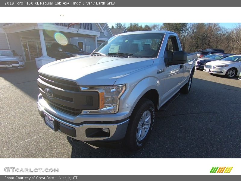 Ingot Silver / Earth Gray 2019 Ford F150 XL Regular Cab 4x4