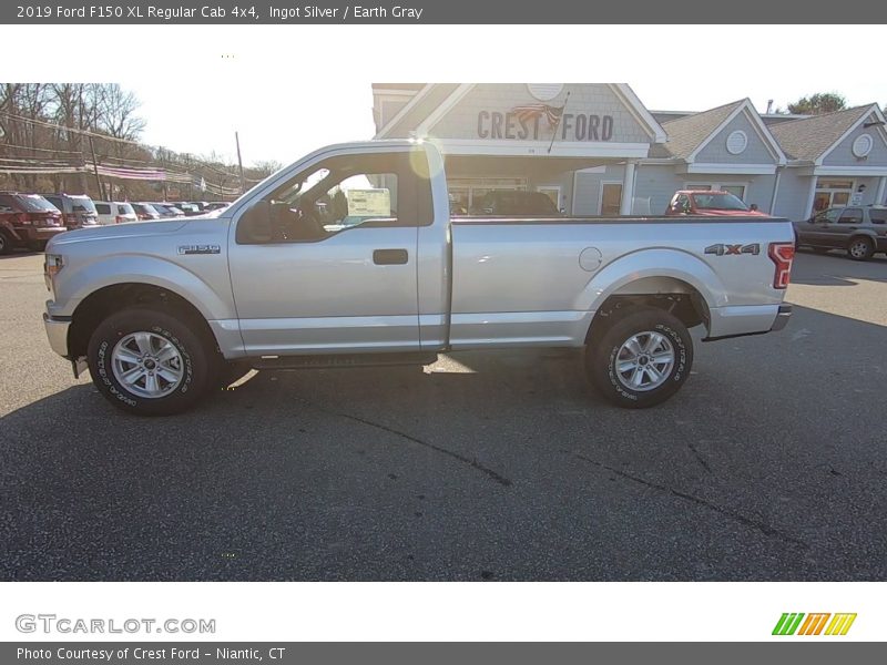 Ingot Silver / Earth Gray 2019 Ford F150 XL Regular Cab 4x4