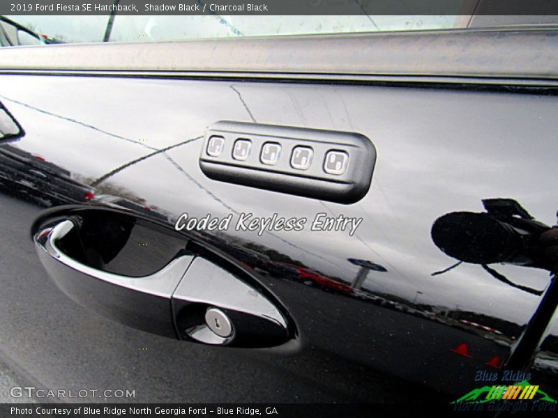 Shadow Black / Charcoal Black 2019 Ford Fiesta SE Hatchback
