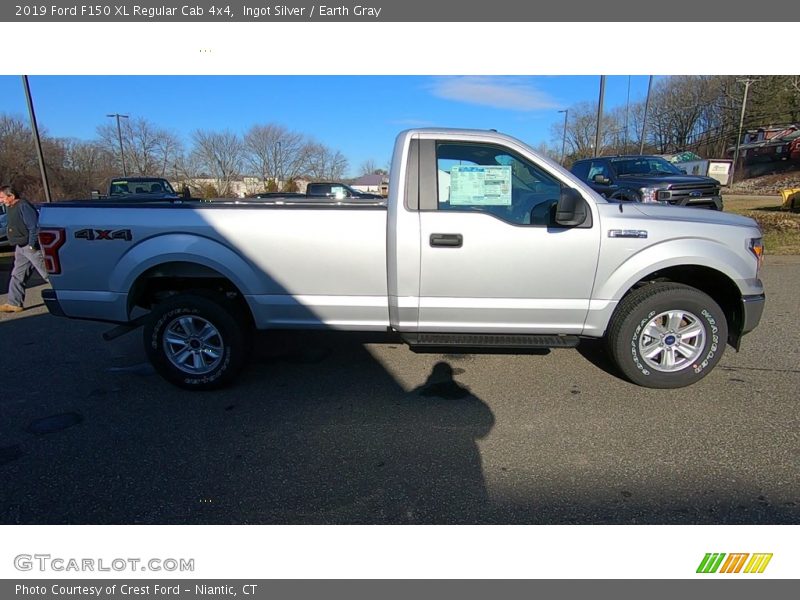 Ingot Silver / Earth Gray 2019 Ford F150 XL Regular Cab 4x4