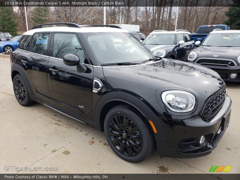 Midnight Black / Carbon Black 2019 Mini Countryman Cooper S All4