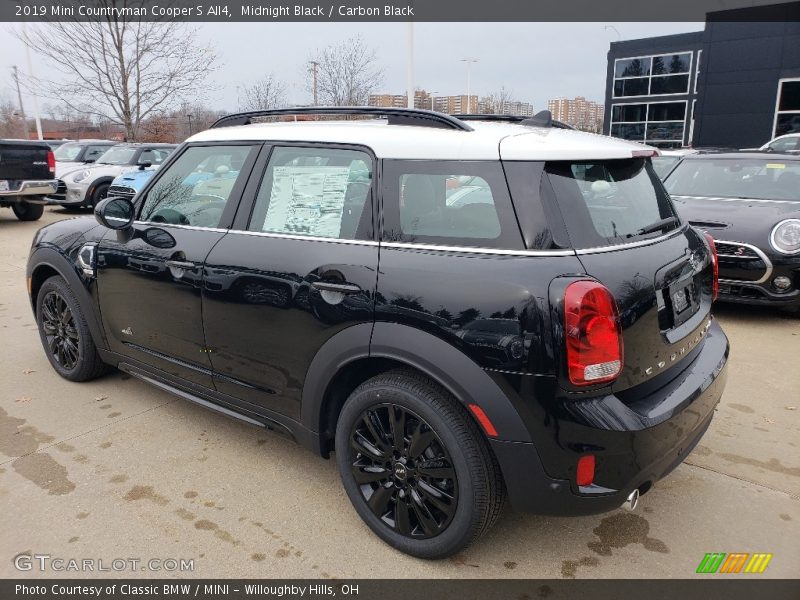 Midnight Black / Carbon Black 2019 Mini Countryman Cooper S All4
