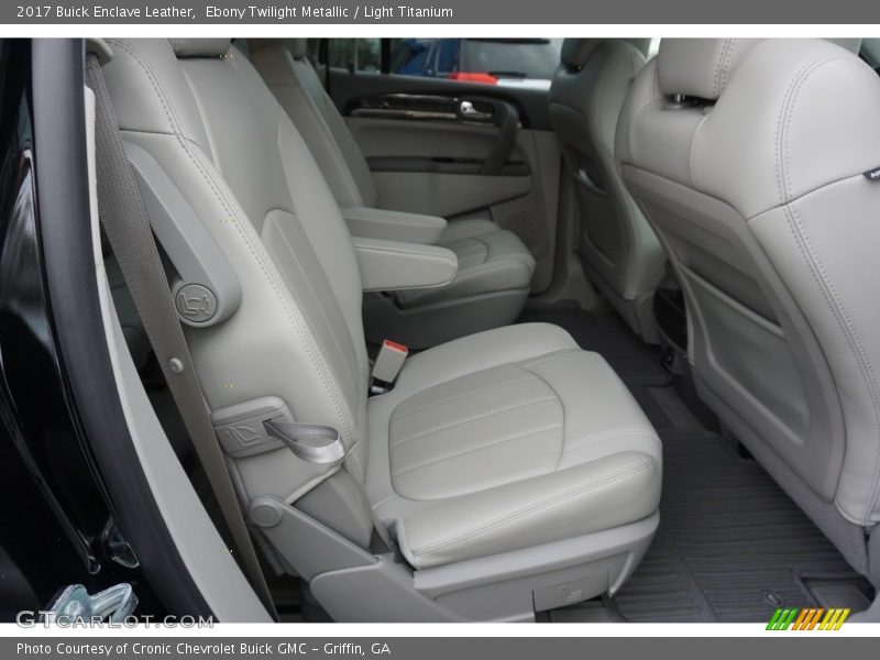 Ebony Twilight Metallic / Light Titanium 2017 Buick Enclave Leather