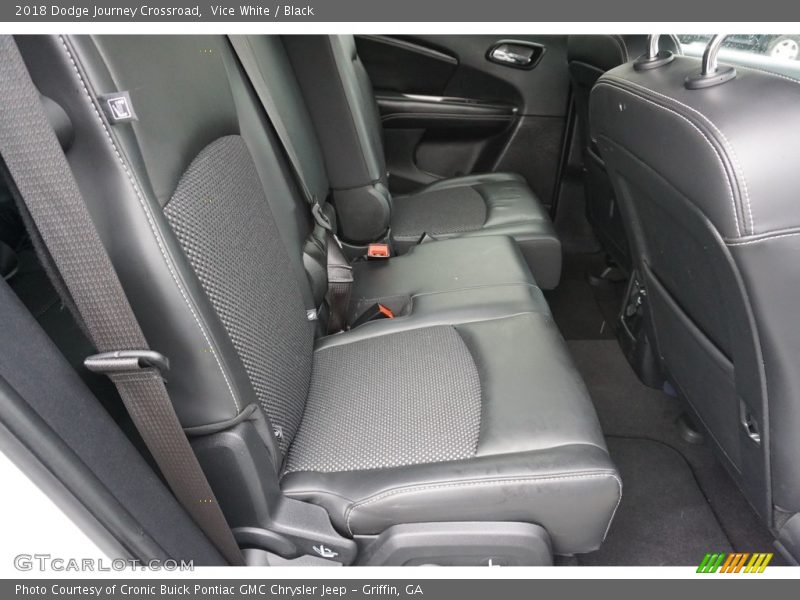 Vice White / Black 2018 Dodge Journey Crossroad