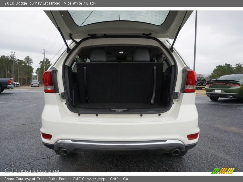 Vice White / Black 2018 Dodge Journey Crossroad