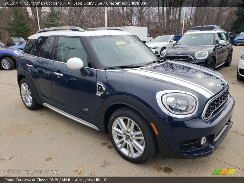 Lapisluxury Blue / Chesterfield British Oak 2019 Mini Countryman Cooper S All4