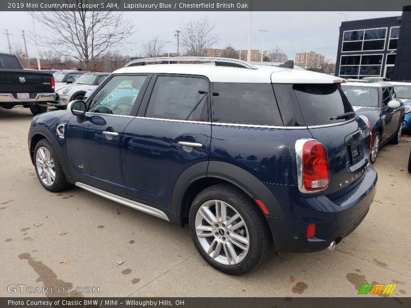 Lapisluxury Blue / Chesterfield British Oak 2019 Mini Countryman Cooper S All4