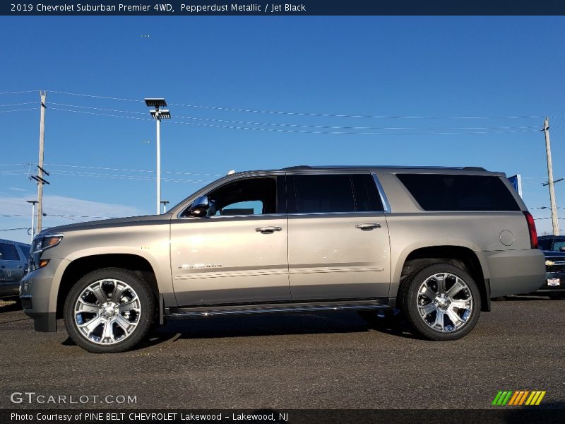 Pepperdust Metallic / Jet Black 2019 Chevrolet Suburban Premier 4WD